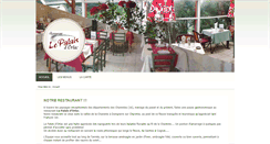 Desktop Screenshot of lepalais-dorlac.com